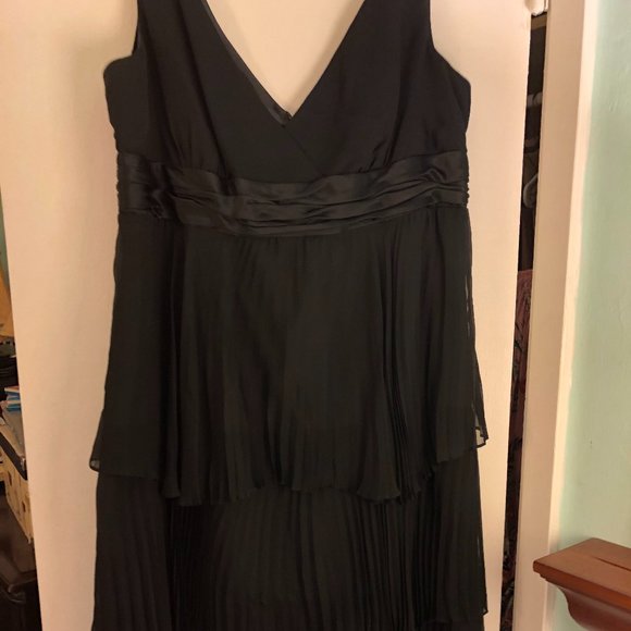 Little Black Silk Dress (Size 16) - Picture 1 of 4
